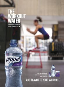 propel water