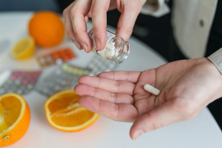 taking pills